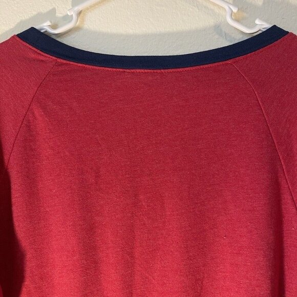 Wonder Woman Athletic Pullover Sweatshirt Comics Junior Red and Blue XL - Picture 5 of 10